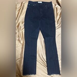 Abercrombie & Fitch Women's Black Straight Leg Jeans